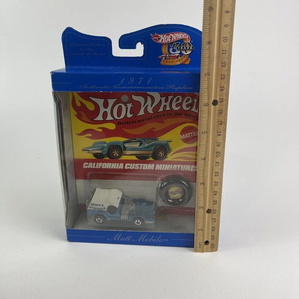 Hot Wheels Mutt Mobile Mosc 1971 Redline Mattel Vintage Redline RL V8